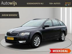 Zwart Gebruikt 2016 Skoda Octavia Business Line Stationwagen | € 9.895 (Eerlijke prijs)