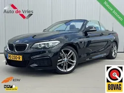 Zwart Gebruikt 2017 BMW 218 Executive Cabriolet | € 23.995 (Eerlijke prijs)