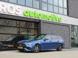 Blauw Gebruikt 2021 Mercedes C200 AMG line Stationwagen | € 37.950 (Goede deal)