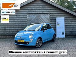 Blauw Gebruikt 2015 Fiat 500C Cabriolet | € 6.495 (Goede deal)