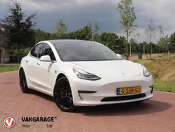 Wit Gebruikt 2019 Tesla Model 3 Performance Sedan | € 28.490 (Iets duurder)