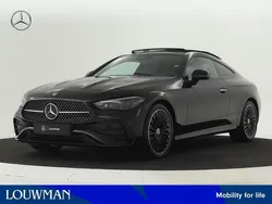 Zwart Nieuw 2024 Mercedes 300 AMG line Coupé | € 98.959