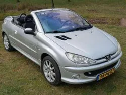Zilver Gebruikt 2004 Peugeot 206 CC Quiksilver Cabriolet | € 2.000 (Duur)