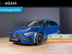 Blauw Gebruikt 2025 Mercedes CLA180 Shooting Brake AMG Stationwagen | € 47.450