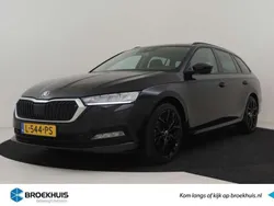 Zwart Gebruikt 2021 Skoda Octavia Business Line Stationwagen | € 23.400 (Eerlijke prijs)