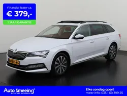 Moon white metallic (2y2y) Gebruikt 2023 Skoda Superb Ambition Stationwagen | € 29.895 (Eerlijke prijs)