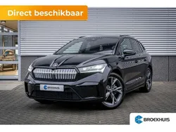 Zwart, metallic lak Nieuw 2024 Skoda Enyaq iV SportLine SUV | € 41.995 (Goede deal)