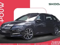 Zwart Gebruikt 2024 Skoda Superb Business Line Stationwagen | € 39.950 (Duur)