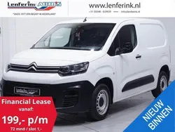 Wit Gebruikt 2021 Citroën Berlingo PureTech MPV | € 13.800 (Super prijs)