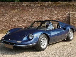 Blauw Gebruikt 1972 Ferrari Dino 246 Cabriolet | € 589.500
