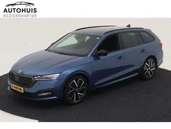 Blauw Gebruikt 2021 Skoda Octavia Business Line Stationwagen | € 21.939 (Eerlijke prijs)
