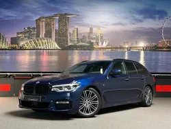 Blauw, metallic lak Gebruikt 2017 BMW 530 Executive Stationwagen | € 36.900 (Duur)