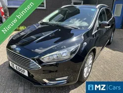 Zwart Gebruikt 2017 Ford Focus Titanium Stationwagen | € 11.995 (Eerlijke prijs)