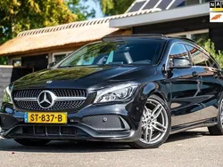 Zwart, metallic lak Gebruikt 2018 Mercedes CLA180 Shooting Brake AMG line Stationwagen | € 18.950 (Eerlijke prijs)