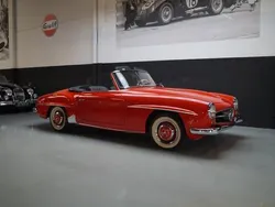 Rood Gebruikt 1959 Mercedes 190 Cabriolet | € 149.900