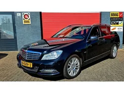 Zwart Gebruikt 2012 Mercedes C180 Business Stationwagen | € 11.450 (Iets duurder)