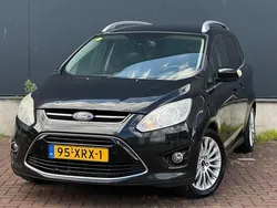 Zwart Gebruikt 2012 Ford Grand C-Max Titanium MPV | € 3.500