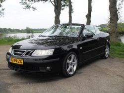 Zwart Gebruikt 2004 Saab 9-3 Cabriolet Linear Cabriolet | € 4.350 (Goede deal)
