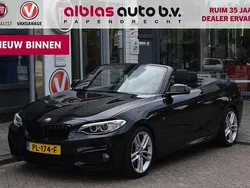 Zwart Gebruikt 2017 BMW 220 M Sport Cabriolet | € 24.950 (Eerlijke prijs)