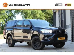 Zwart Gebruikt 2018 Toyota HiLux Comfort Pickup | € 31.750 (Eerlijke prijs)