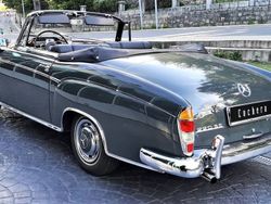 Grijsg190 graphite grau Gebruikt 1960 Mercedes 220 SE Cabriolet | € 185.000