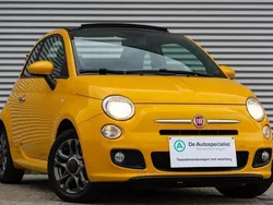 Geel Gebruikt 2015 Fiat 500S S Hatchback | € 9.995