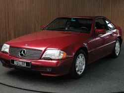 Rood, metallic lak Gebruikt 1995 Mercedes SL500 Cabriolet | € 49.950