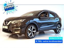 Zwart Gebruikt 2021 Nissan Qashqai Tekna SUV | € 21.275 (Super prijs)