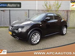 Zwart, metallic lak Gebruikt 2010 Nissan Juke Acenta SUV | € 5.945 (Duur)