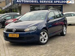 Blauw, metallic lak Gebruikt 2012 VW Golf VII Trendline Stationwagen | € 9.450 (Goede deal)