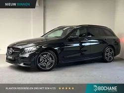 Zwart, metallic lak Gebruikt 2020 Mercedes C300e AMG line Stationwagen | € 26.890 (Eerlijke prijs)