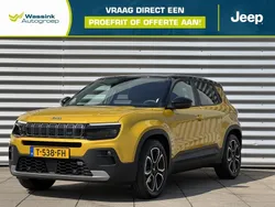 Geel Gebruikt 2023 Jeep Avenger EV Summit SUV | € 28.435