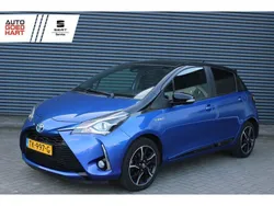 Blauw, metallic lak Gebruikt 2018 Toyota Yaris Hatchback | € 14.895 (Eerlijke prijs)