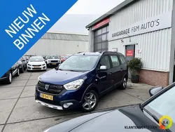 Blauw Gebruikt 2018 Dacia Lodgy Stepway MPV | € 13.950