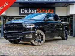 Zwart Nieuw 2024 Dodge Ram Limited Pickup | € 89.900 (Super prijs)