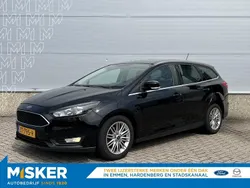 Zwart Gebruikt 2017 Ford Focus Stationwagen | € 8.900 (Goede deal)