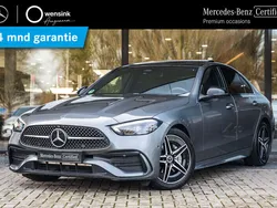 Grijs, metallic lak Gebruikt 2024 Mercedes C180 AMG line Sedan | € 47.850 (Goede deal)