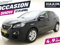 Zwart, metallic lak Gebruikt 2017 Peugeot 3008 SUV | € 17.450 (Iets duurder)