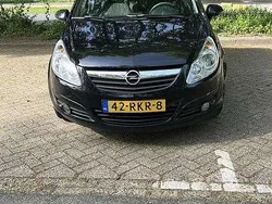 Zwart Gebruikt 2008 Opel Corsa Business MPV | € 1.500 (Super prijs)