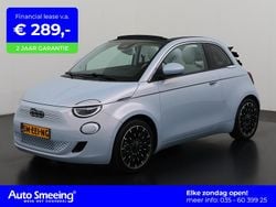 Blauw Gebruikt 2023 Fiat 500e La Prima Cabriolet | € 20.690 (Goede deal)