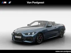 Artic race blue metallic (blauw metallic) Nieuw 2025 BMW 420 M Sport Cabriolet | € 85.642 (Super prijs)