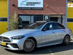 Grijs Gebruikt 2021 Mercedes C220 AMG line Sedan | € 46.950 (Duur)