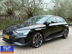 Zwart Gebruikt 2023 Audi S3 Sportback S-Line Hatchback | € 49.745