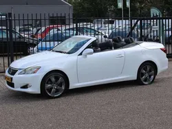 Wit, metallic lak Gebruikt 2012 Lexus IS250 Luxury Line Cabriolet | € 19.950 (Eerlijke prijs)