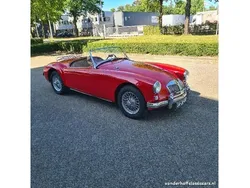 Rood Gebruikt 1959 MG A Cabriolet | € 23.500
