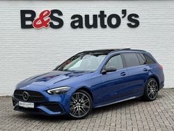 Blauw Gebruikt 2022 Mercedes C300e AMG line Stationwagen | € 46.450 (Duur)
