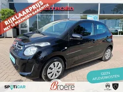 Zwart Gebruikt 2020 Citroën C1 Feel Hatchback | € 9.995 (Eerlijke prijs)