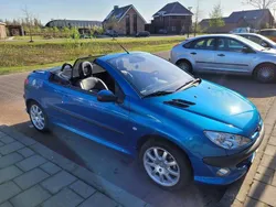 Blauw Gebruikt 2003 Peugeot 206 CC Cabriolet | € 3.950 (Duur)