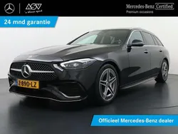 Zwart Gebruikt 2024 Mercedes C180 AMG line Stationwagen | € 46.895 (Iets duurder)