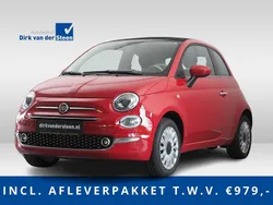 Rood Gebruikt 2024 Fiat 500C Dolcevita Cabriolet | € 18.950 (Eerlijke prijs)